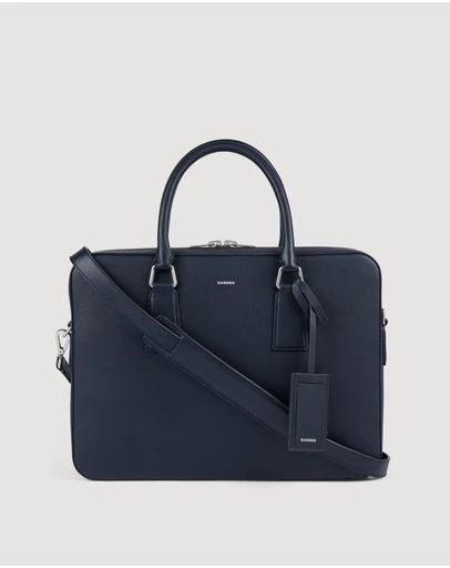 Sandro - Downtown Grain Briefcase