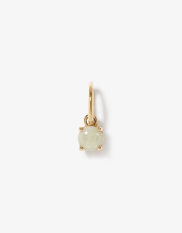 Michael Hill - Round Australian Opal Birthstone Pendant in 10kt Yellow Gold