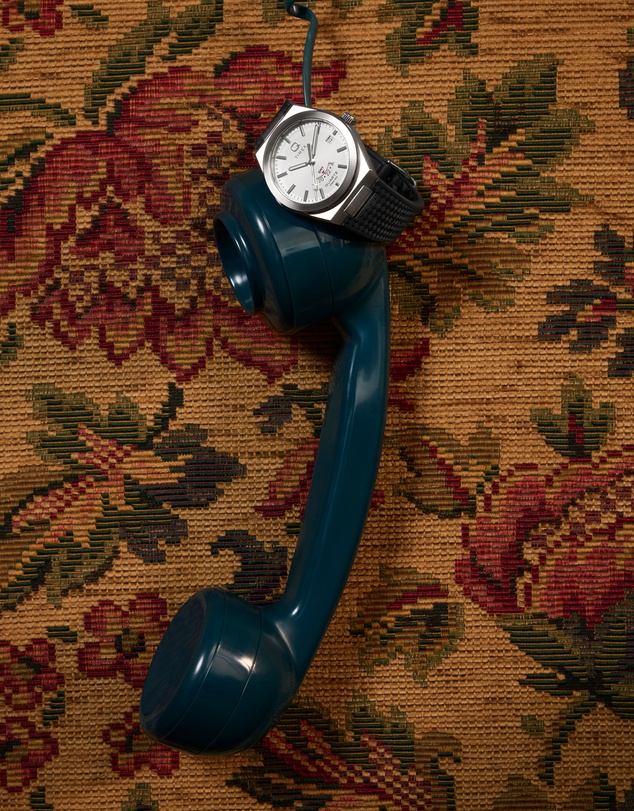 TIMEX - Q Timex® Continental GMT 39mm Synthetic Rubber Strap Watch