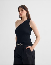 Oxford - Lane One Shoulder Tank