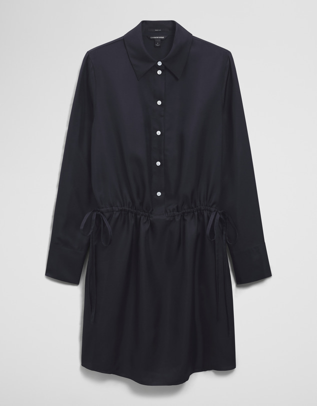 Country Road - Silk Gathered Mini Dress