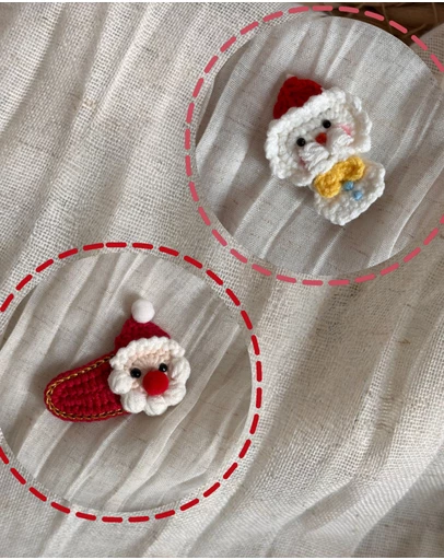 KAJA Clothing - Christmas-Santa Snuggle Clip 2pc