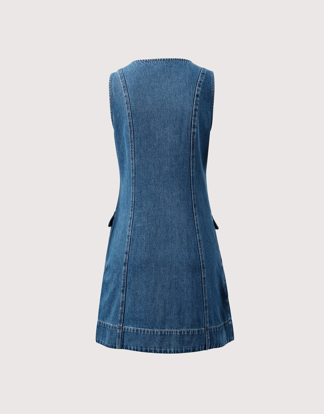 Ceres Life - Taylor Denim Mini Dress