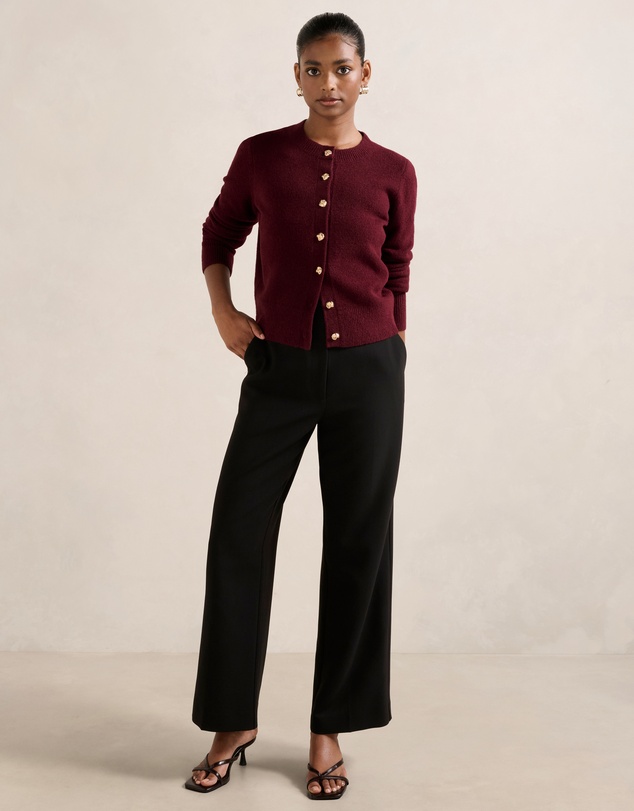 Forever New Petite - Freya Petite High Waist Wide Leg Pants