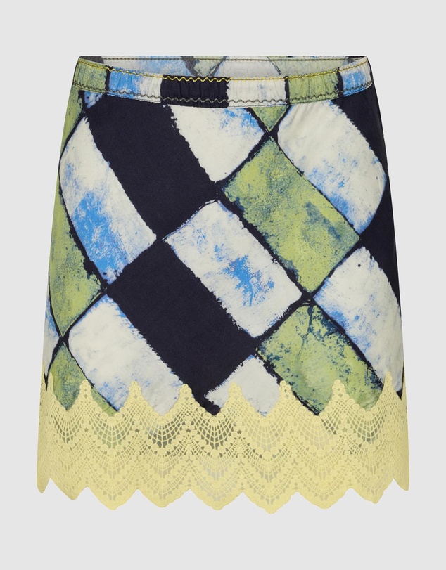 KINGA CSILLA - Oro Tile Vera Mini Skirt
