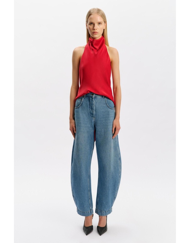 Bardot - Sunella High Neck Halter Top