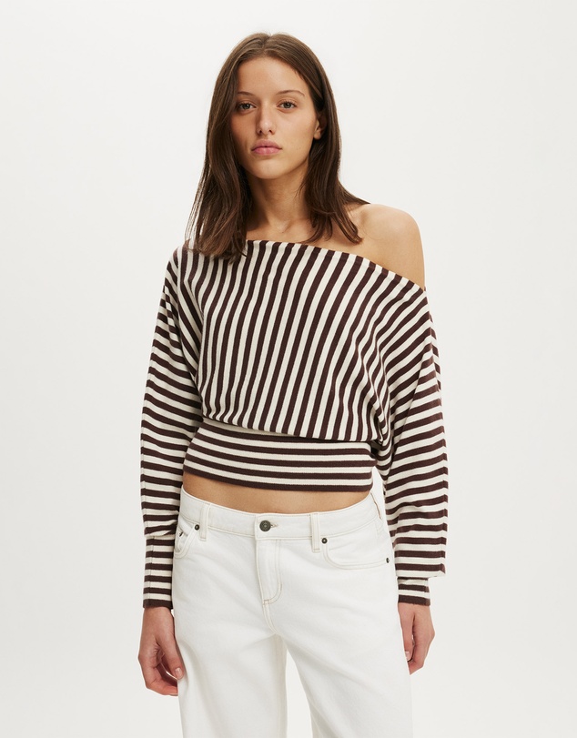 Cotton On - Everfine Ls Batwing Knit