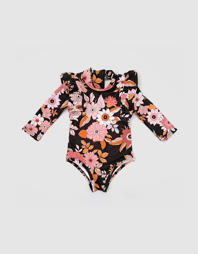 WITH LOVE FOR KIDS - Shimmy Long Sleeve Swimmers - Babies