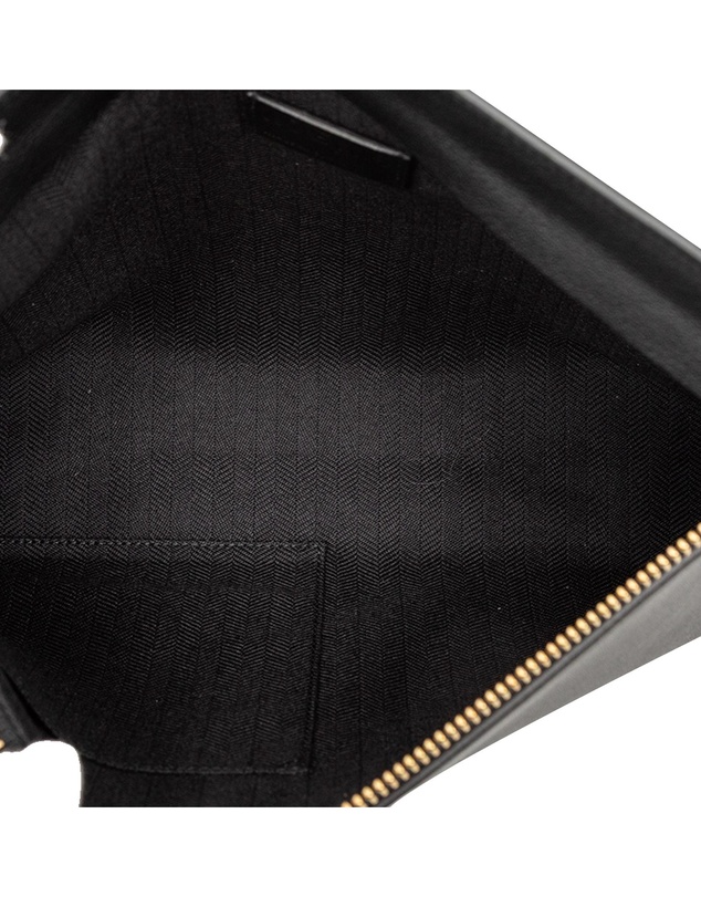 Pre-Loved by Azura Reborn - Pre-Loved Calfskin Anagram See U Later T Pouch