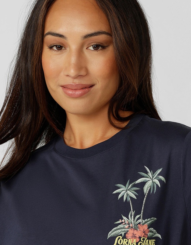 Lorna Jane - Palm Royale Relaxed T-Shirt