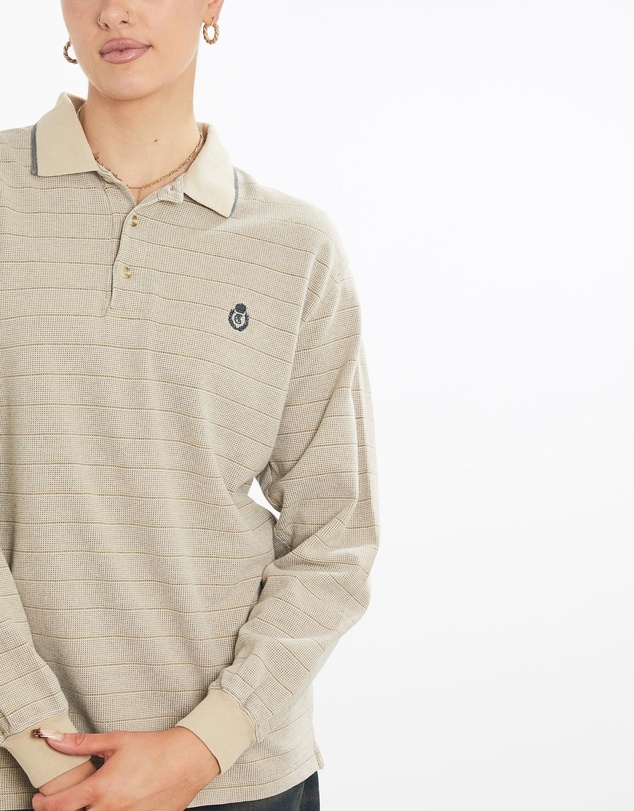 Vintage by The Real Deal - Pre Loved - Vintage Chaps Ralph Lauren Long Sleeve Polo Shirt