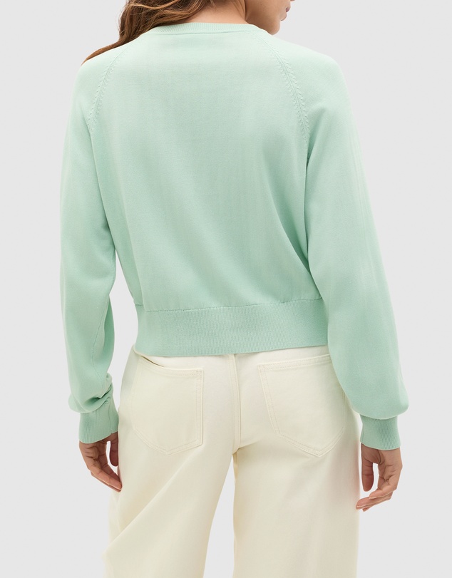 Seed Heritage - Cotton Blend Raglan Cardigan