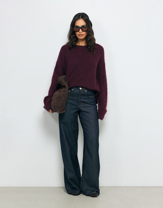 AERE - Jori Wool Blend Oversized Knit Jumper