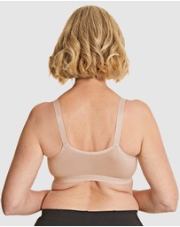 Royce Lingerie - Silver Wirefree Press Stud Front Close Post Surgery Bra