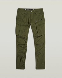 G-Star - Rovic Zip 3D Regular Tapered dk bronze green