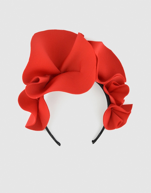 FORD MILLINERY - Poppy Fascinator