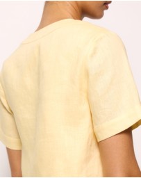 AERE - Selah Linen Top