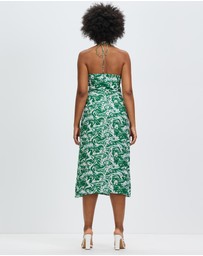 Third Form - Marble Draw In Slip Dress