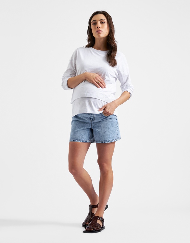 Ripe Maternity - Brooklyn Denim Short