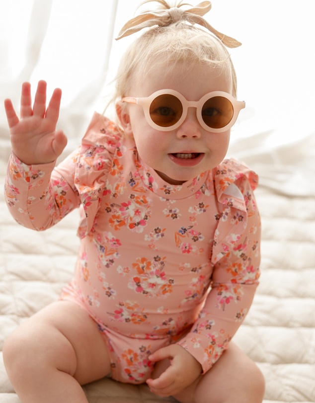 WITH LOVE FOR KIDS - Shimmy Long Sleeve Swimmers - Babies - Kids