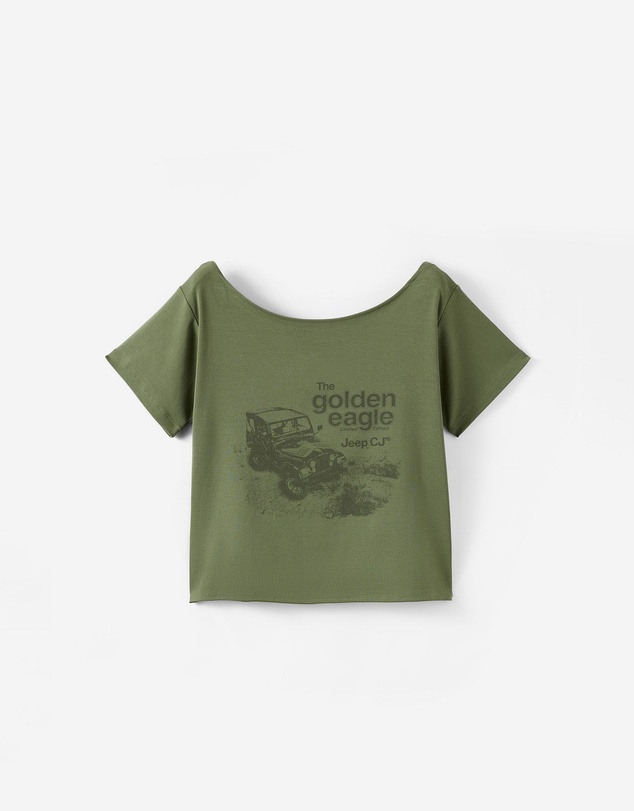 Cotton On - Lcn Off Shoulder Graphic Tee