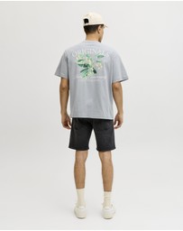 Jack & Jones - Catskills Cut Out Crew Neck Tee