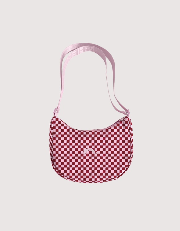 The Somewhere Co - Crimson Haze Small Crescent Bag