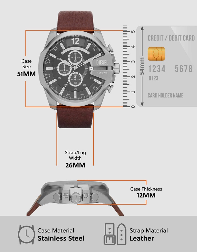 Diesel - Mega Chief Men's Chronograph Watch