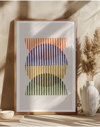 Olive et Oriel - In And Out by Treechild Art Print