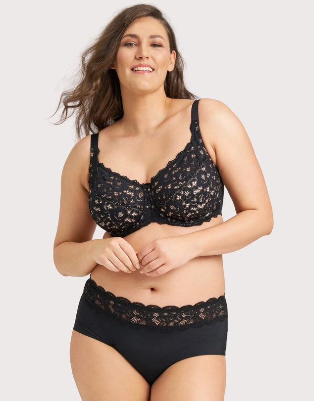 Ava & Audrey  - Ava & Audrey Jacqueline Lace Full Cup Underwire Bra