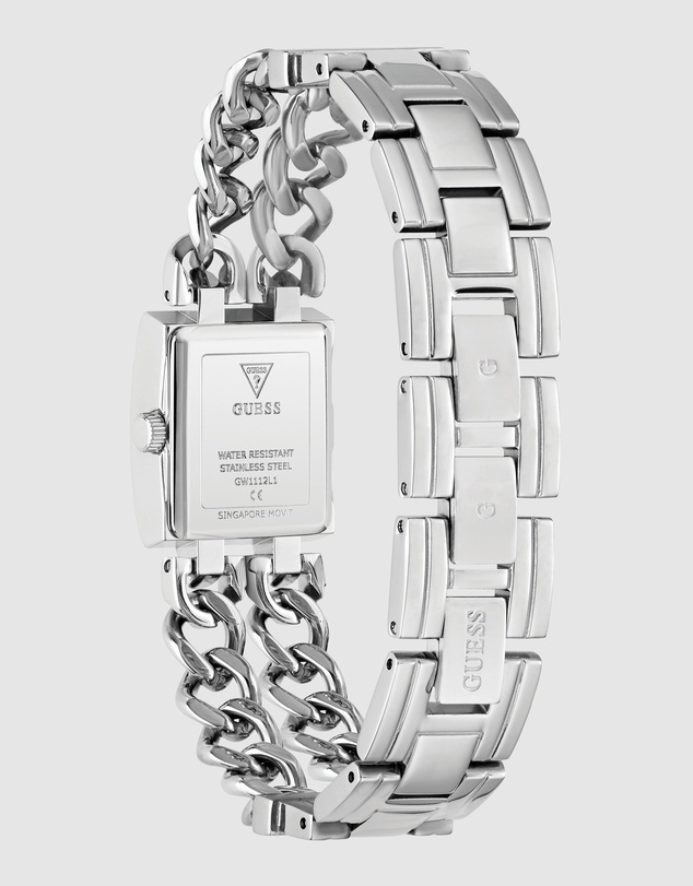 GUESS - GUESS Ladies Silver-Tone Analogue Watch