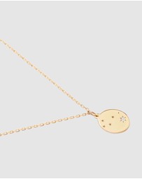 Luna Rae - Solid Gold - Stars of Taurus Diamond Necklace