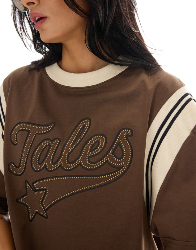 THE TALES - Exaggerated Studded Tales Sports Tee