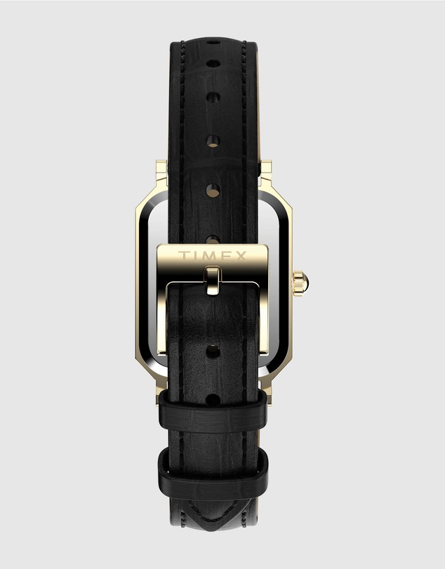 TIMEX - Vivienne Trend 21mm Leather Strap Watch