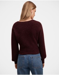 Forever New - Florence Knitted Wrap Jumper