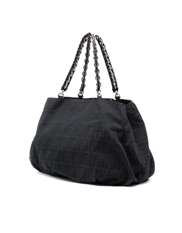 Pre-Loved by Azura Reborn - Pre-Loved Zucca Canvas Mia Chain Tote