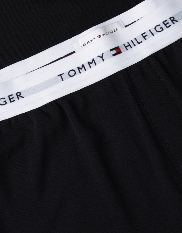 Tommy Hilfiger - Signature Repeat Logo Cuffed Pyjama Bottoms