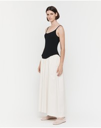 FRIEND of AUDREY - The Drop-waist Full Dress