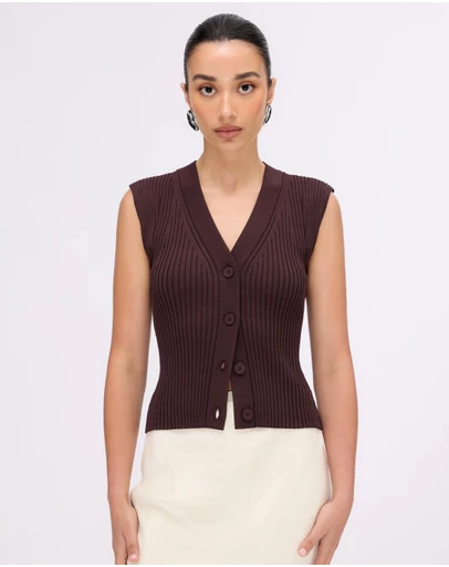 Minima Esenciales - Kaia Knitted Vest