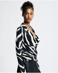 Lover - Bianca Plunge Top