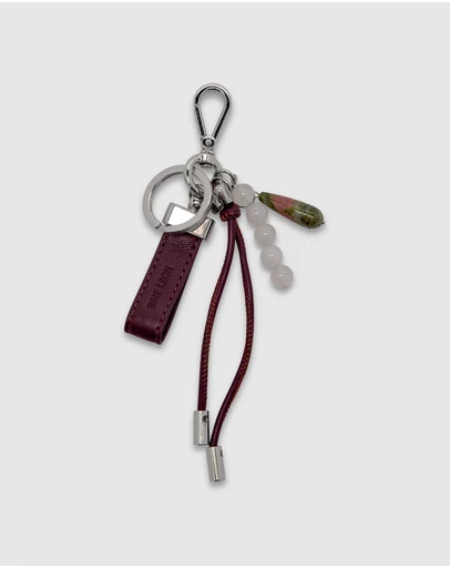 Brie Leon - Fia Key Charm Bordeaux
