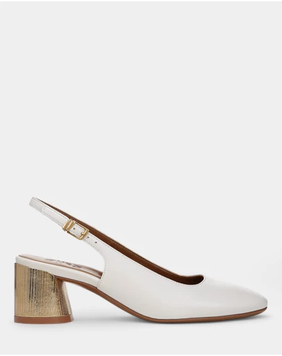 Naturalizer - Lane Slingback Pump - Warm White
