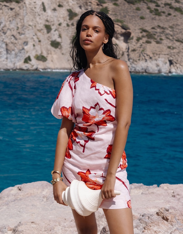 KIVARI - Lani One Shoulder Mini Dress