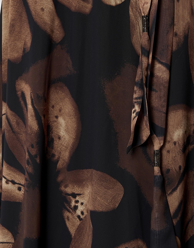 Montique - Charlize Chiffon Printed Dress