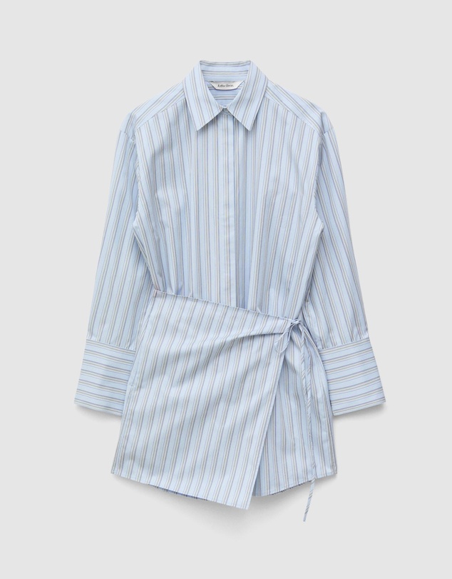 & Other Stories - Wrap Shirt Mini Dress
