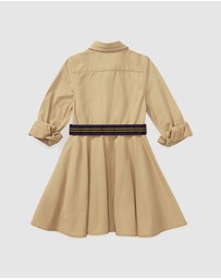 Polo Ralph Lauren - Belted Cotton Chino Shirtdress - Kids
