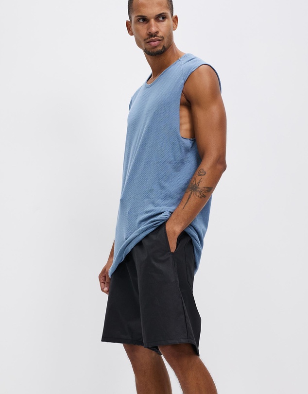 Surrounded By Ghosts - The Garnet Coated Canvas Drawstring Shorts