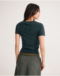 Oxford - Grace Short Sleeve Merino Knit