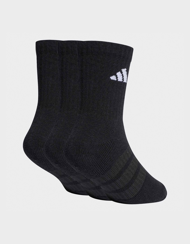 adidas Performance - 3-Pack Cushioned Sportswear Crew Socks - Kids