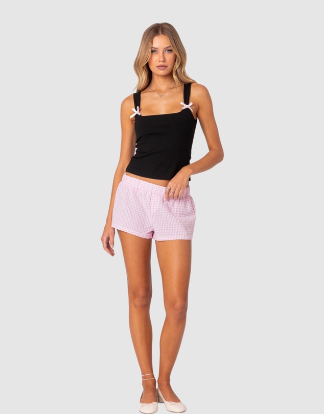 EDIKTED - Lola Ribbed Tank Top